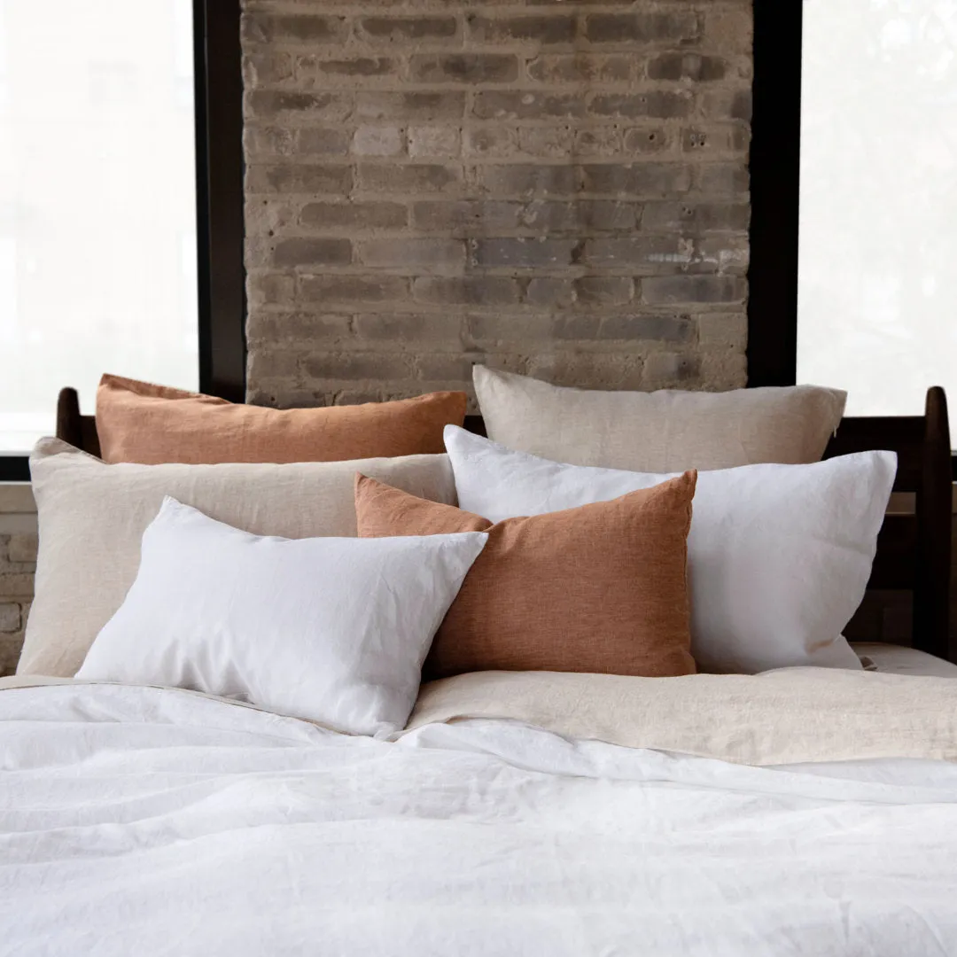 100% French Linen Duvet Cover BOKSER HOME Size: Twin Duvet Cover