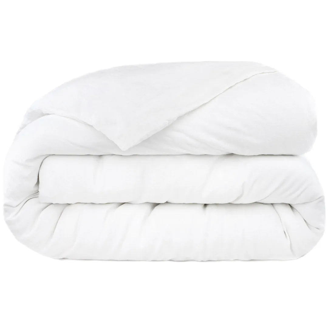 100% French Linen Duvet Cover BOKSER HOME Size: Twin Duvet Cover