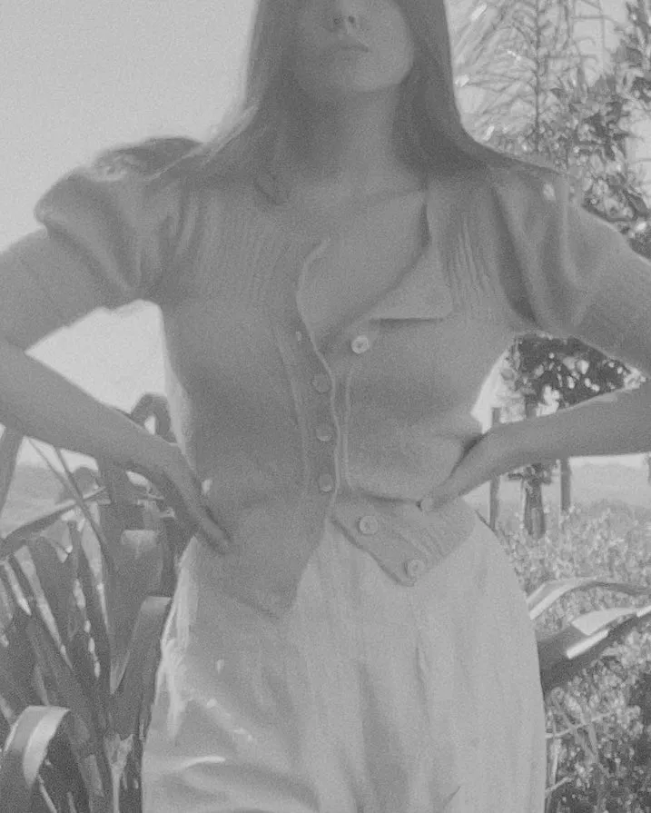 1930s Angora Fuzzy Knit Sweater