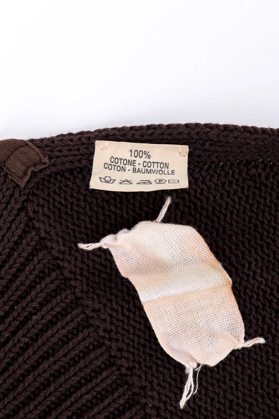 1996 S/S Knit Ring Collar Halter Top