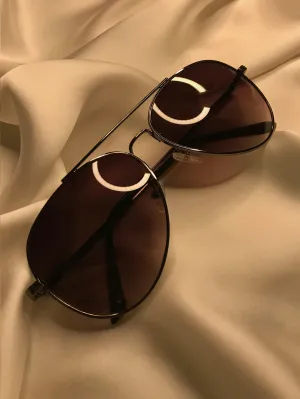 1pc Round & Geometric Sunglasses - FD ⚡
