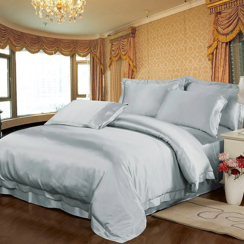 22 Momme Seamless Pure Mulberry Silk Duvet Cover