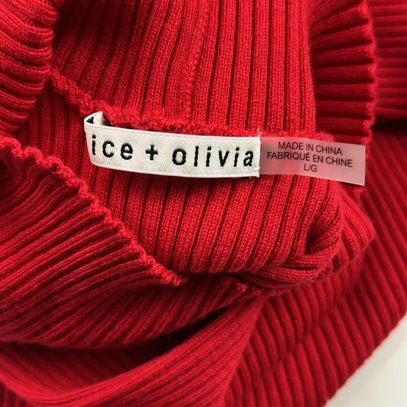 Alice &amp; Olivia Irena Turtleneck Sweater size L