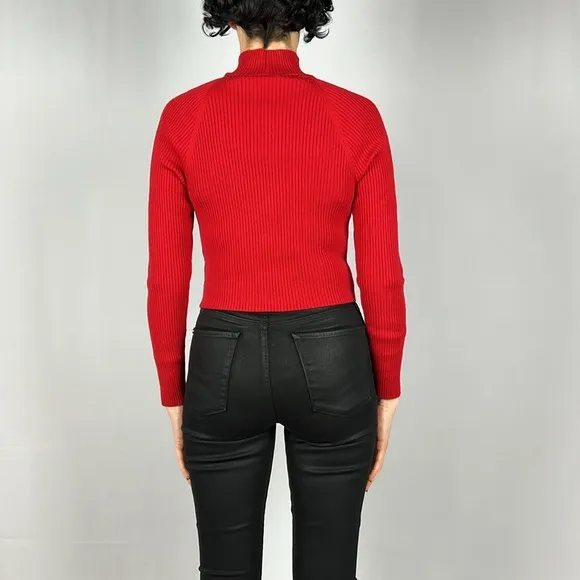 Alice &amp; Olivia Irena Turtleneck Sweater size L