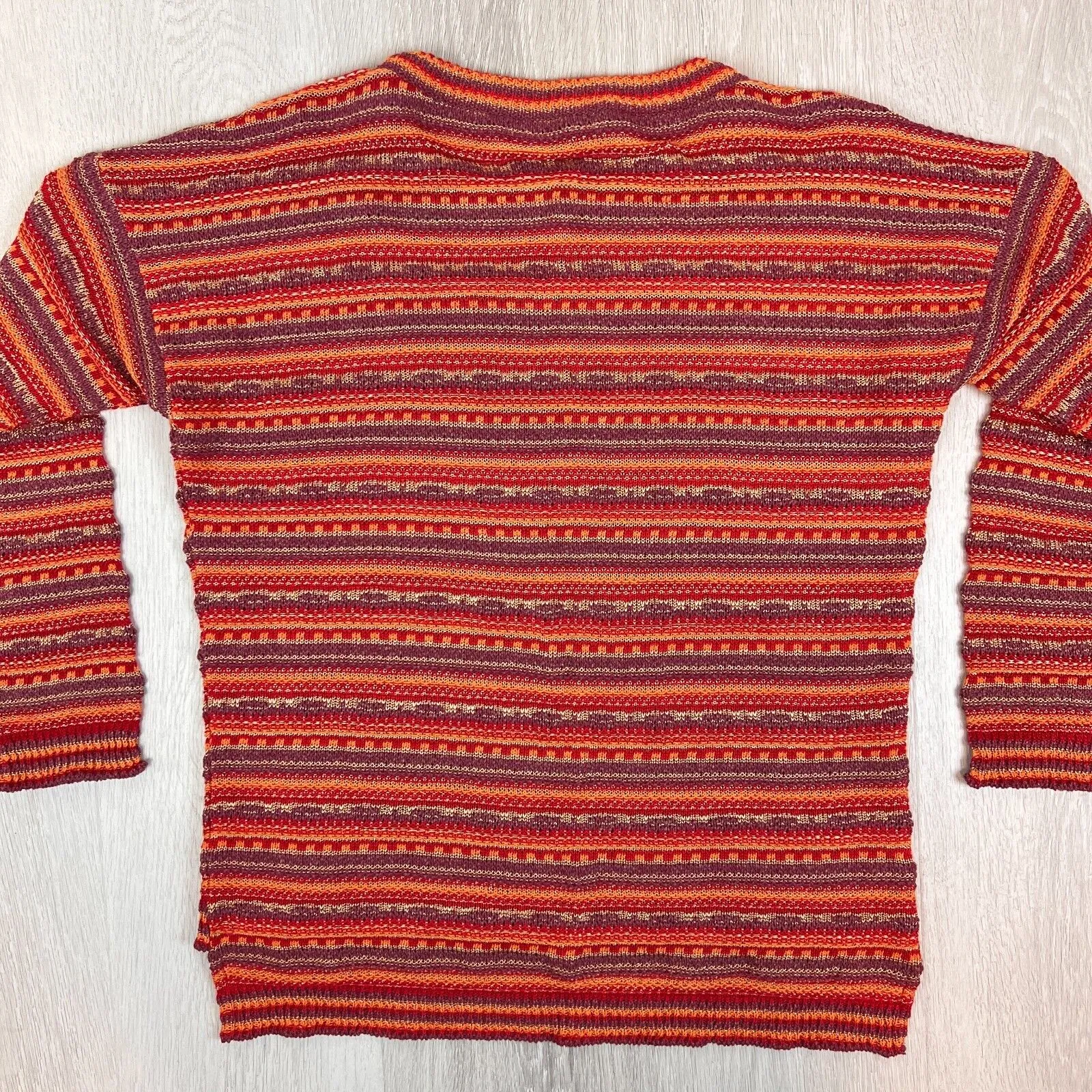 Aliza Womens Striped Knitted Pullover Sweater Jumper Size 16
