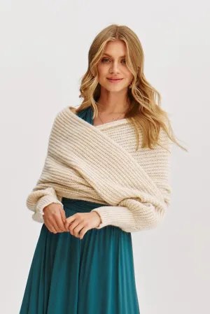 Almond Milk multiway sweater jacket