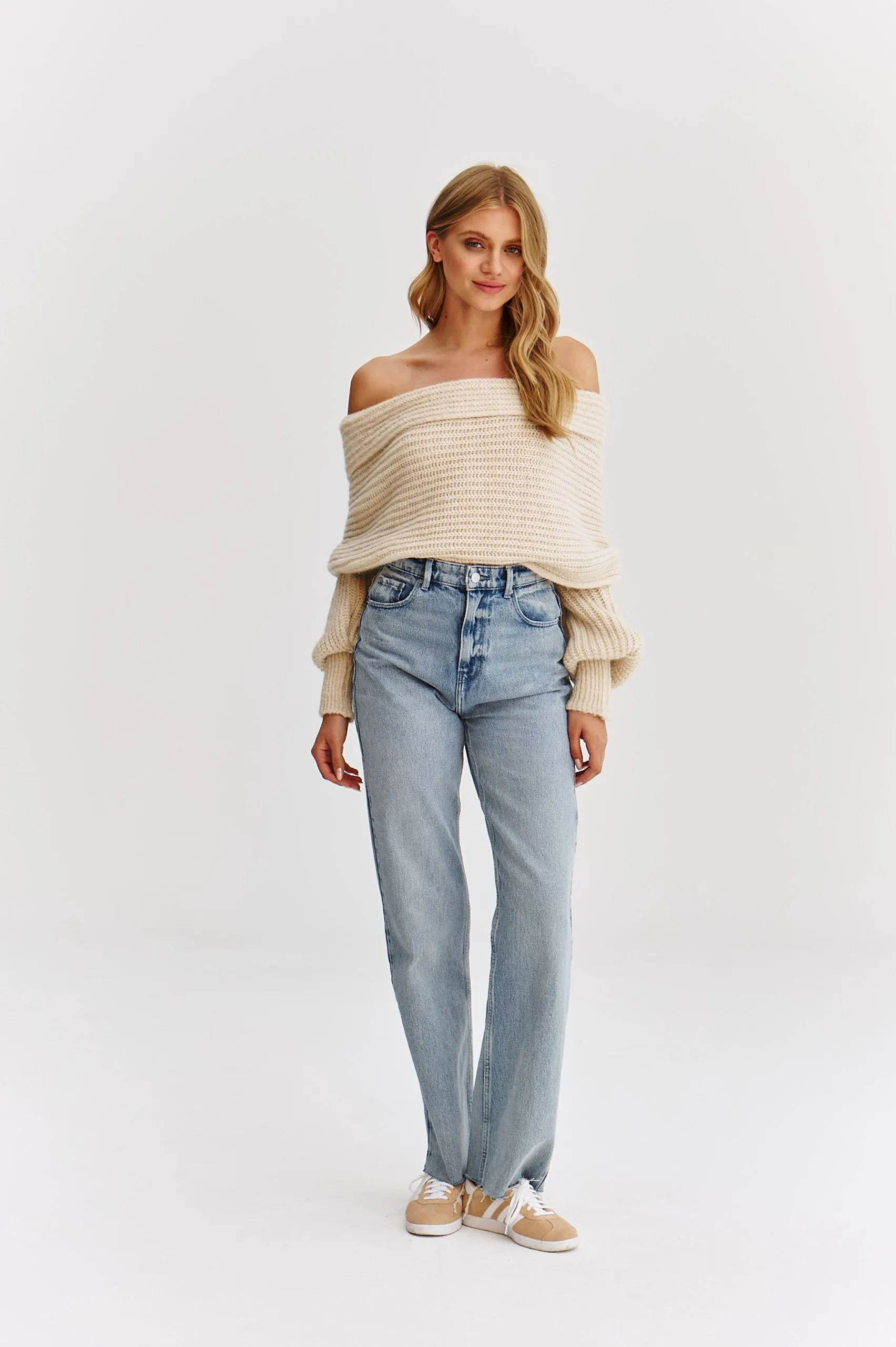 Almond Milk multiway sweater jacket
