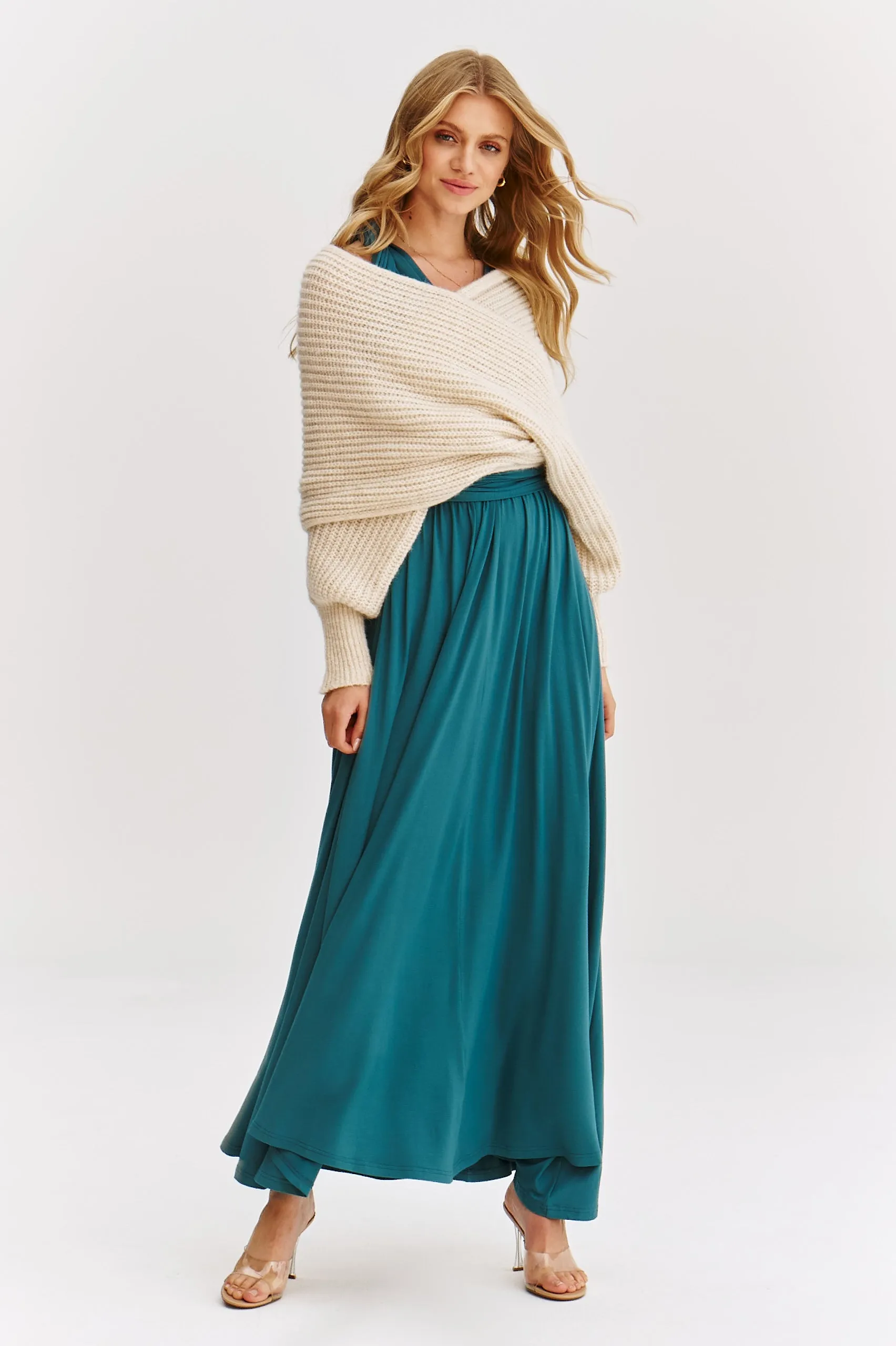 Almond Milk multiway sweater jacket