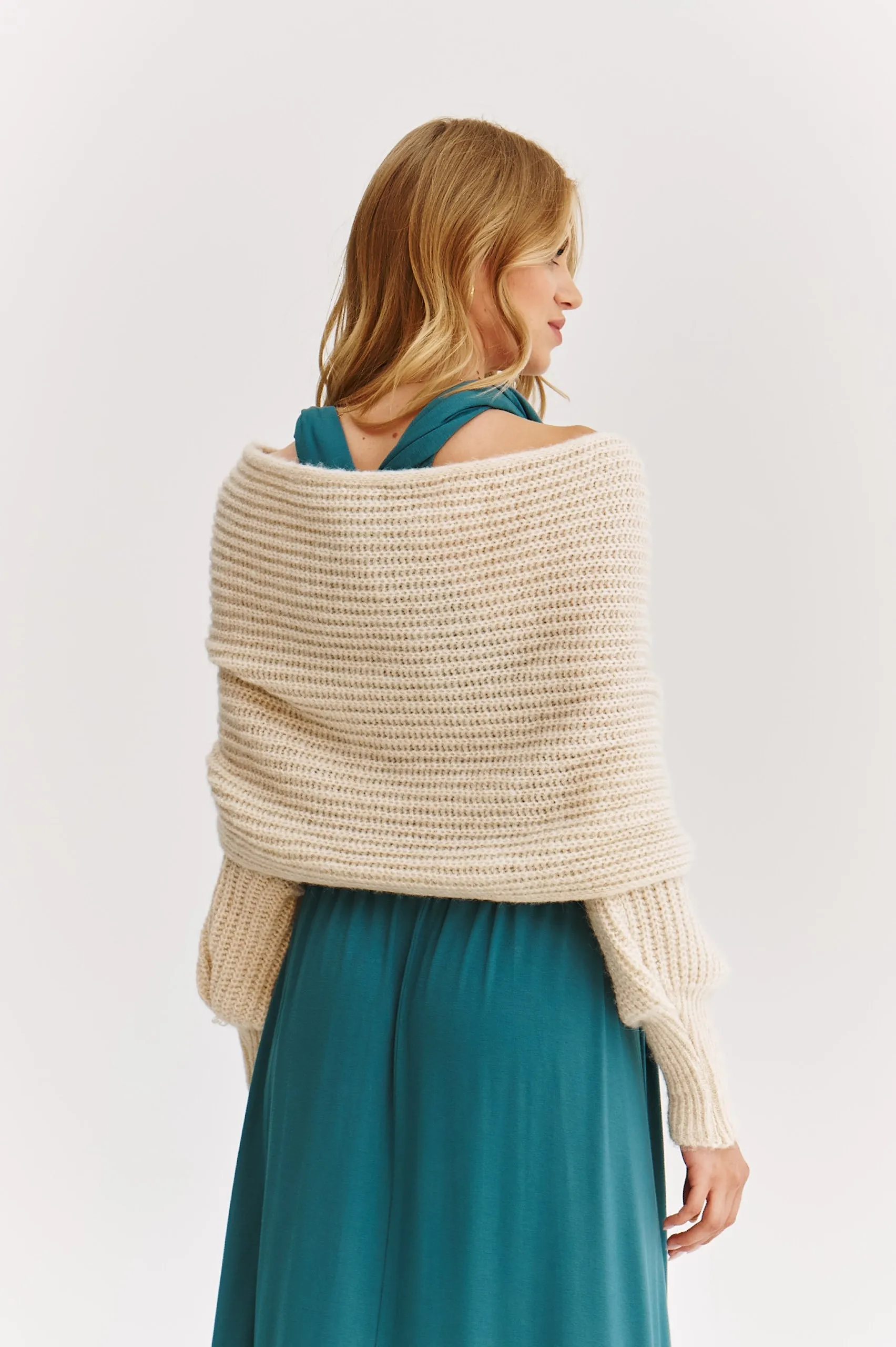 Almond Milk multiway sweater jacket