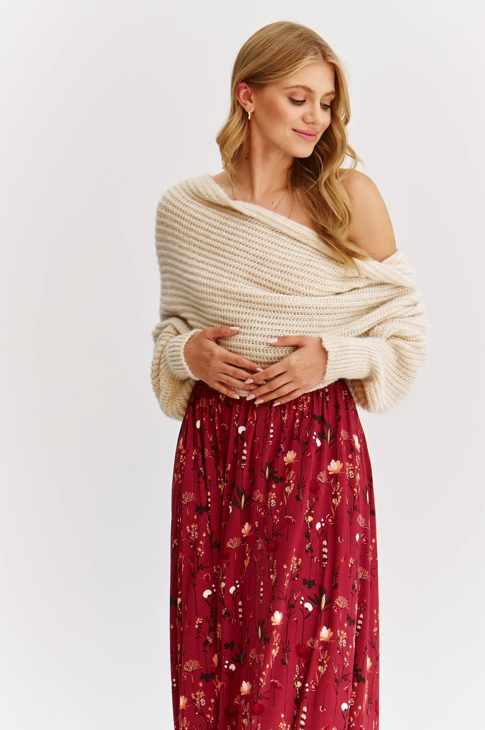 Almond Milk multiway sweater jacket