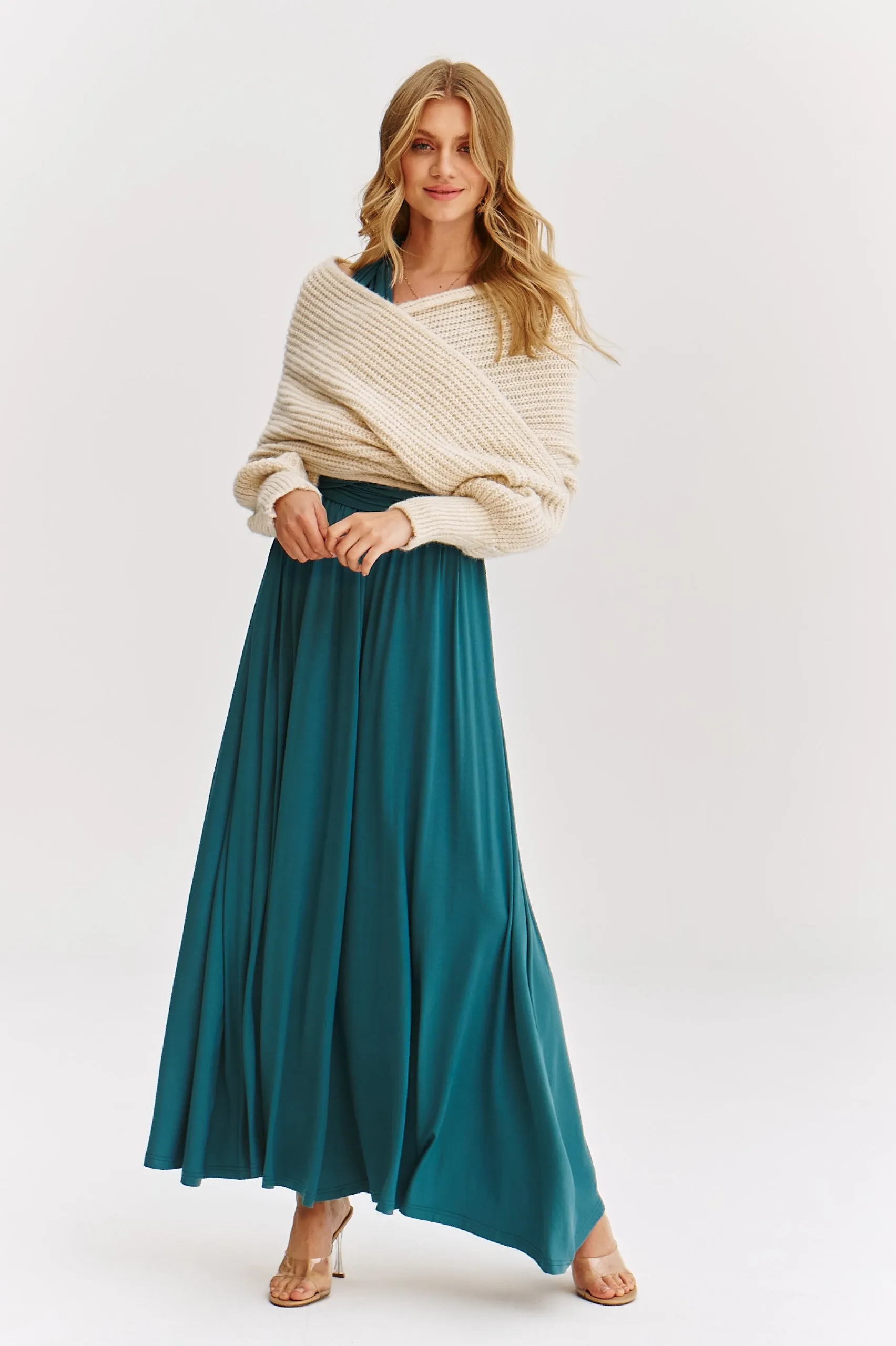 Almond Milk multiway sweater jacket