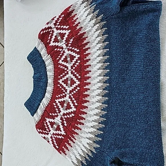 AMERICAN EAGLE | Women's Fair Isle Knit Sweater, Size XS