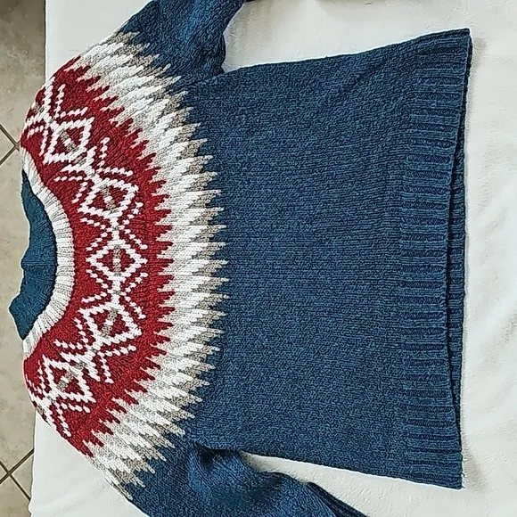 AMERICAN EAGLE | Women's Fair Isle Knit Sweater, Size XS