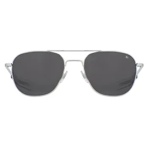 American Optical Original Pilot | Prescription Sunglasses | Silver