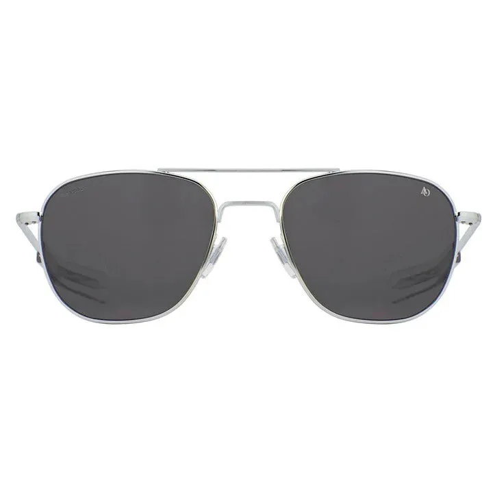 American Optical Original Pilot | Prescription Sunglasses | Silver