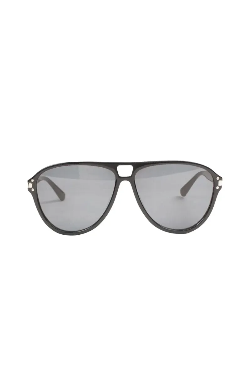 AMIRI Aviator Logo Sunglasses - Black XA41764ACBBS