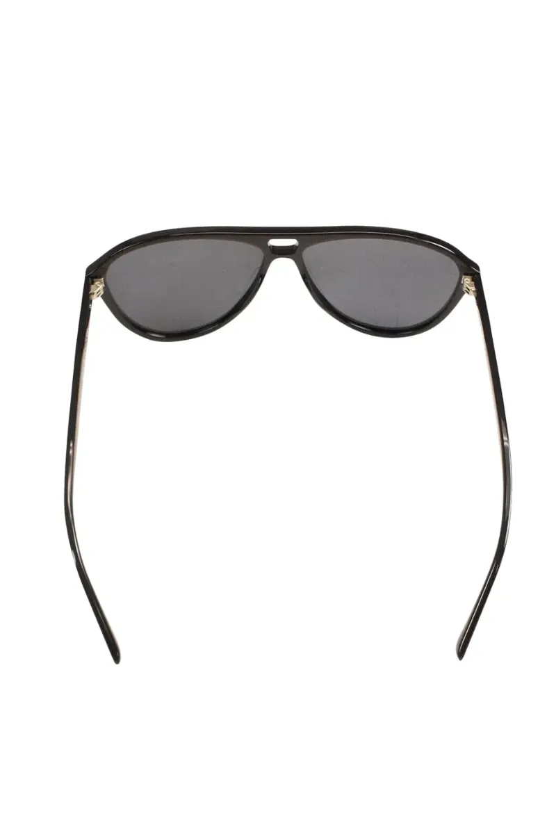 AMIRI Aviator Logo Sunglasses - Black XA41764ACBBS