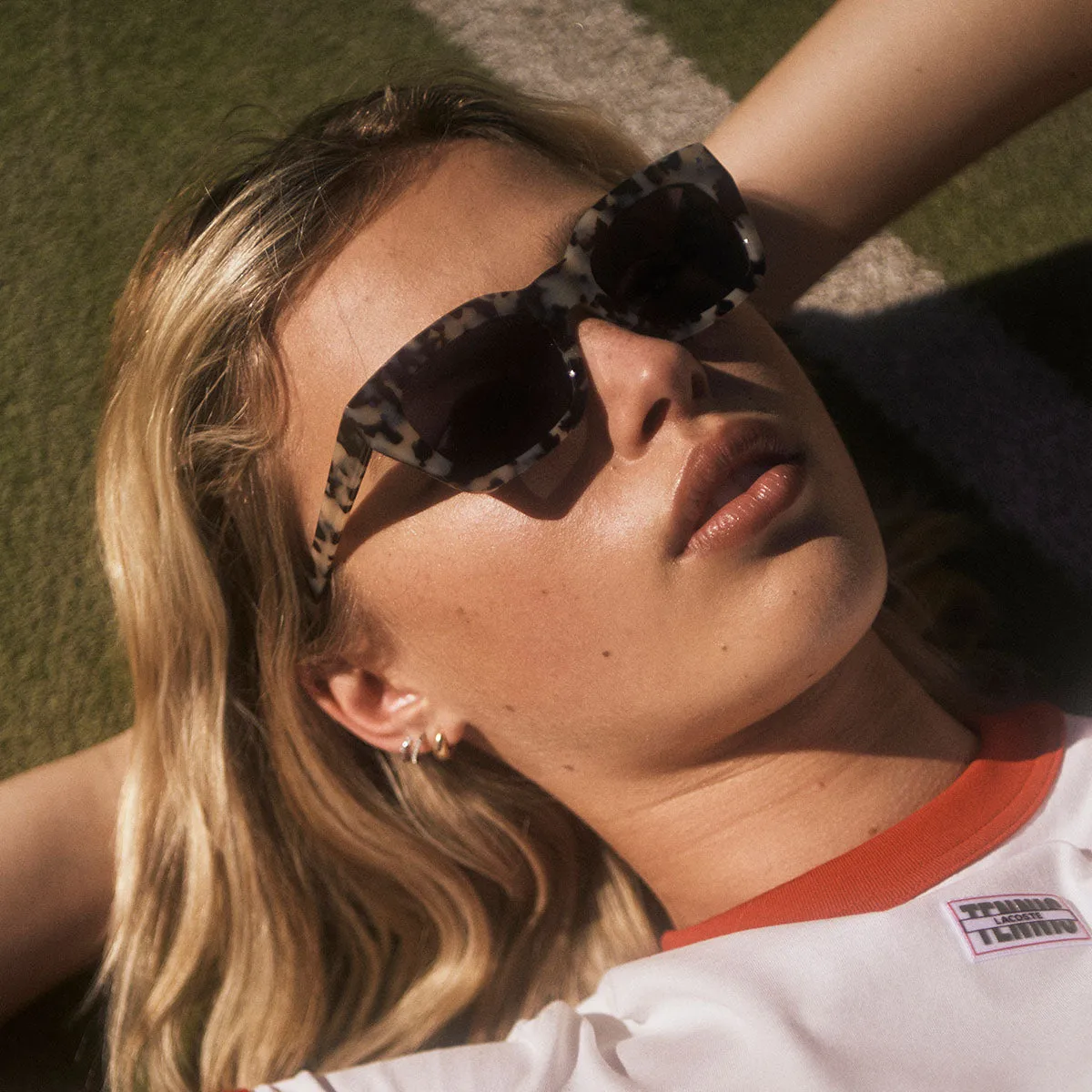 Antagonist Sunglasses - White Tort