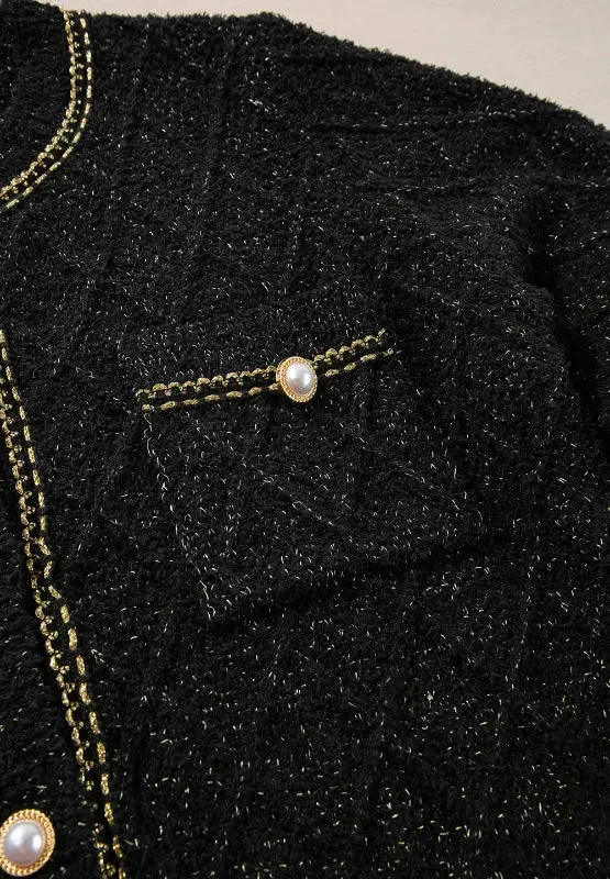 'Arabelle' Tweed Knit Sweater