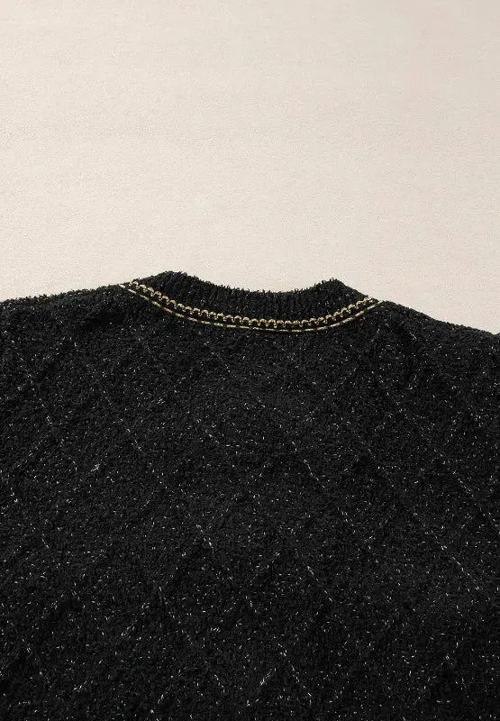 'Arabelle' Tweed Knit Sweater