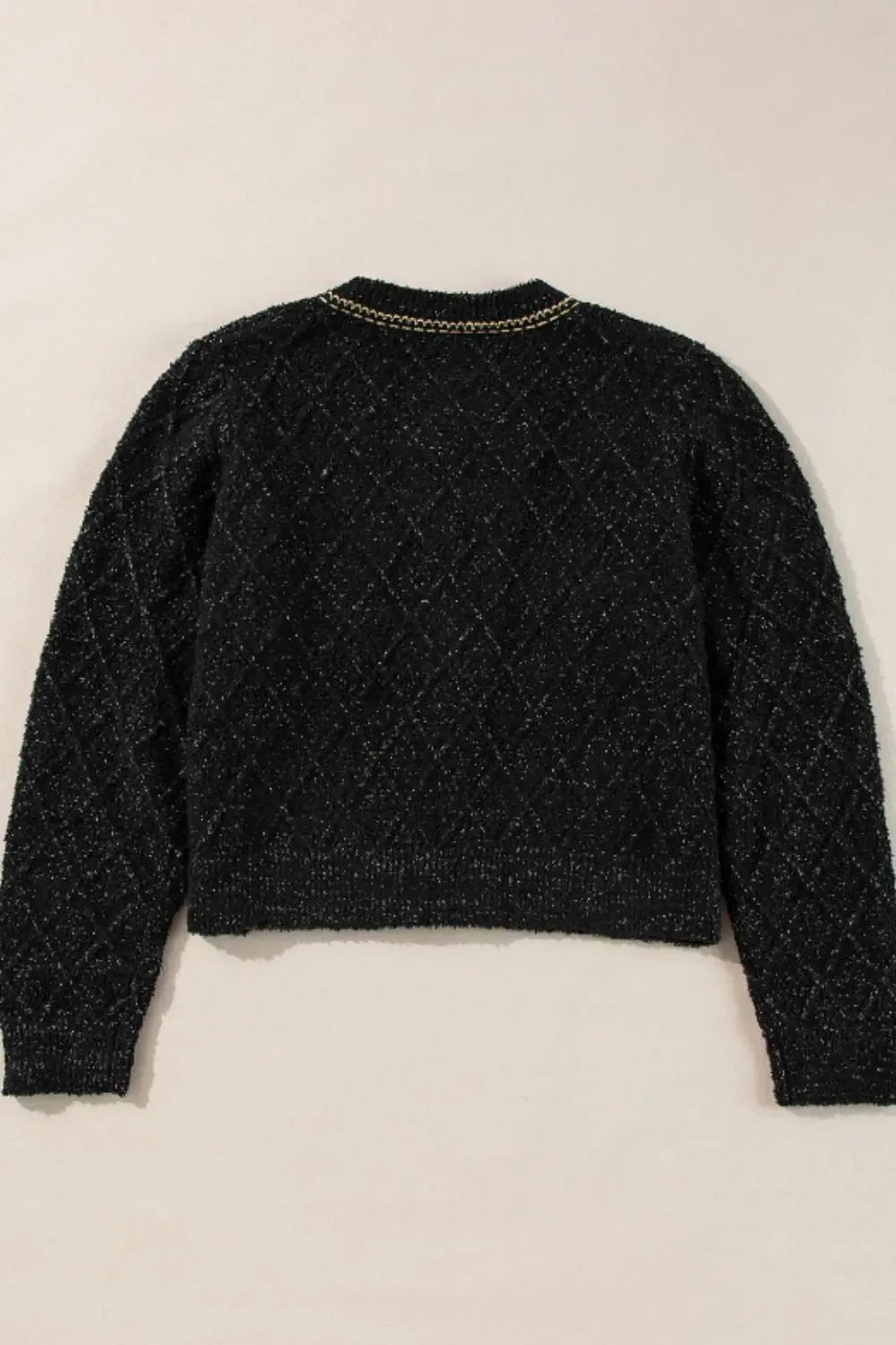 'Arabelle' Tweed Knit Sweater