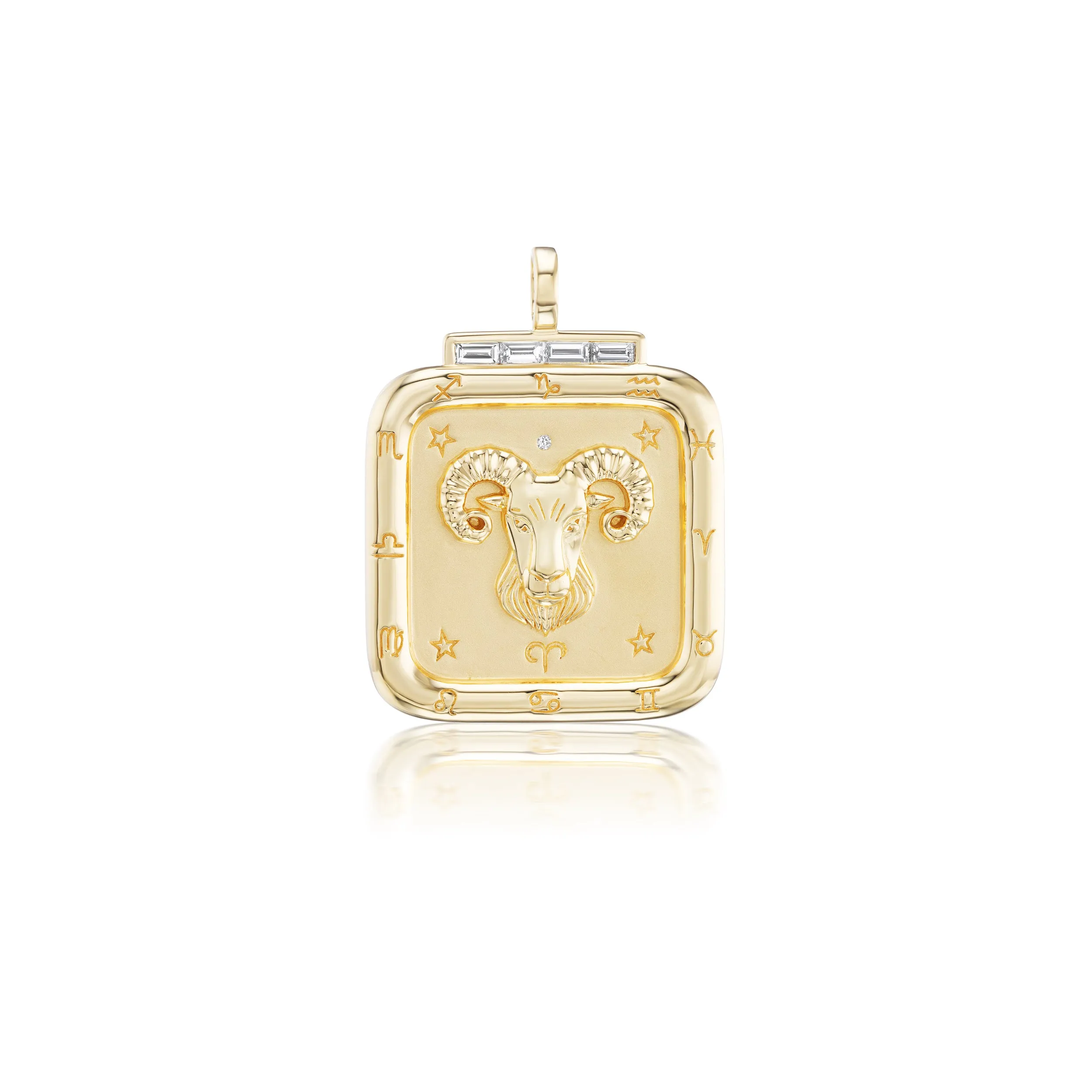 Aries Zodiac Pendant