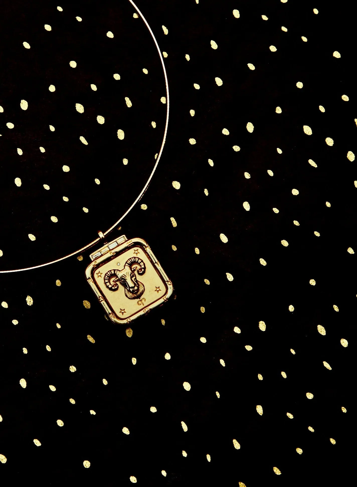 Aries Zodiac Pendant