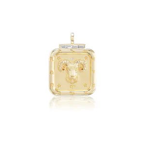 Aries Zodiac Pendant