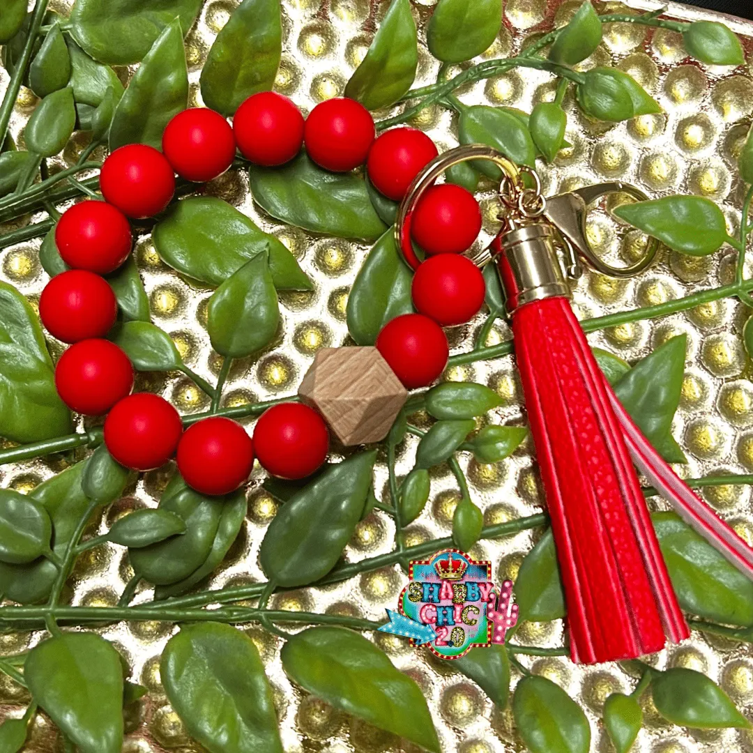 Assorted Beaded Keyrings
