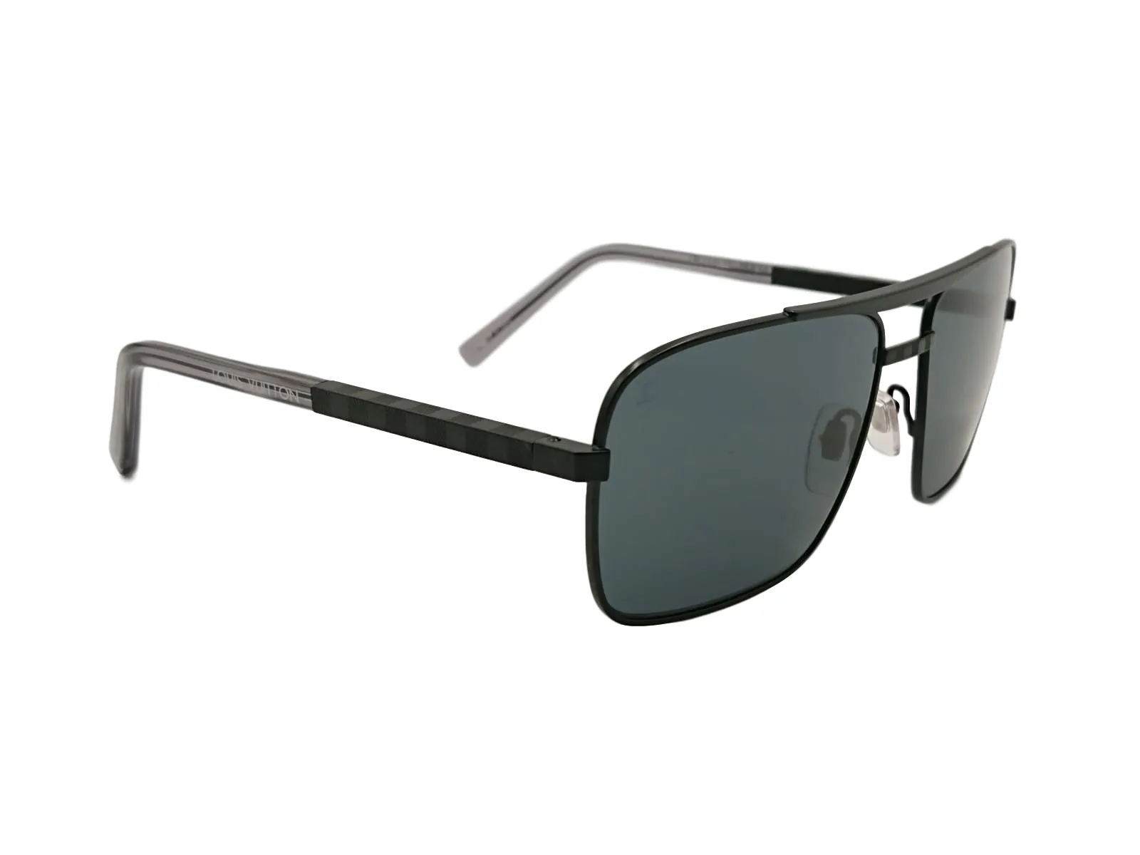 Attitude Black U Damier Sunglasses