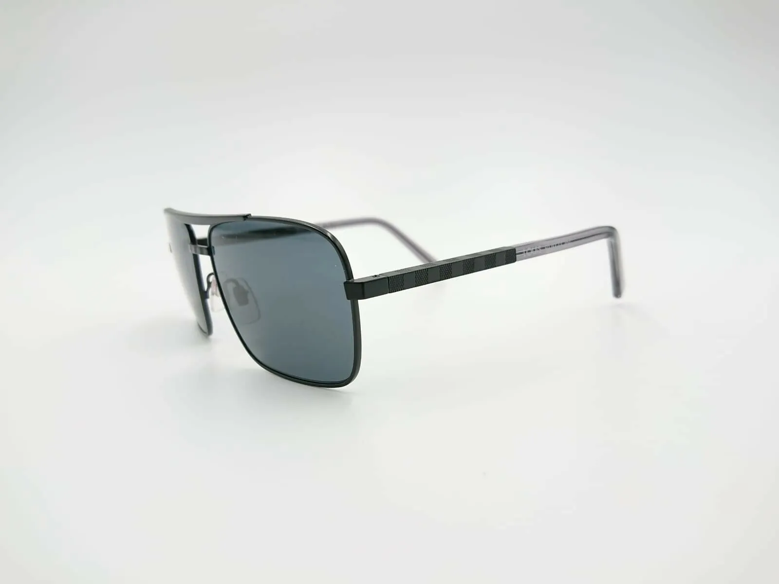 Attitude Black U Damier Sunglasses