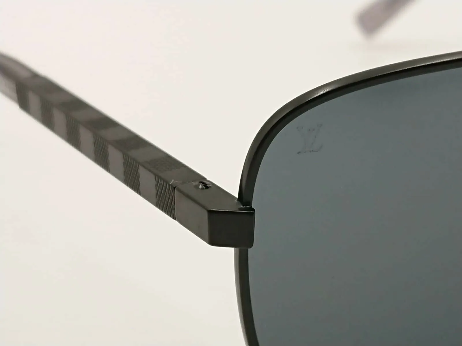 Attitude Black U Damier Sunglasses