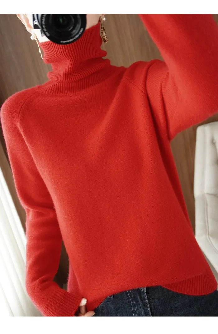 Avencea Cozy Cashmere Knit Sweater in Cashmere