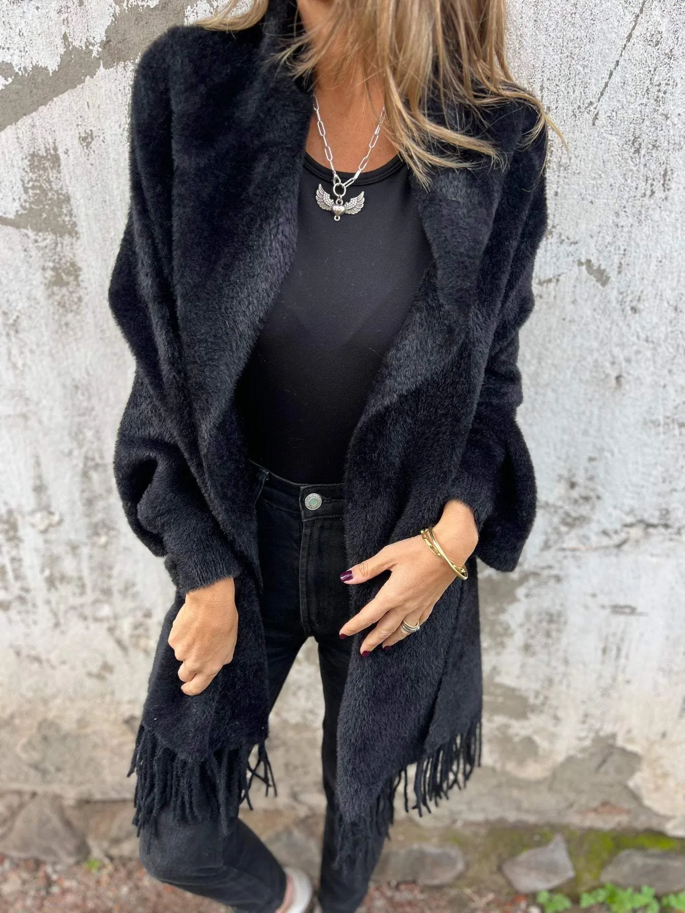 Avery™ - Elegant Long-Sleeved Wrap Sweater
