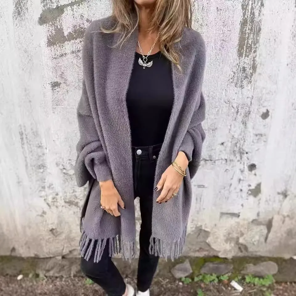 Avery™ - Elegant Long-Sleeved Wrap Sweater