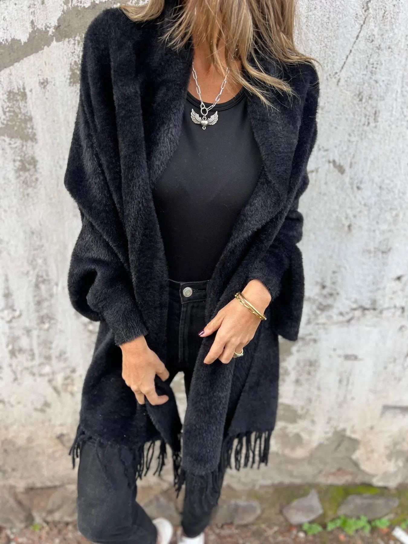 Avery™ - Elegant Long-Sleeved Wrap Sweater