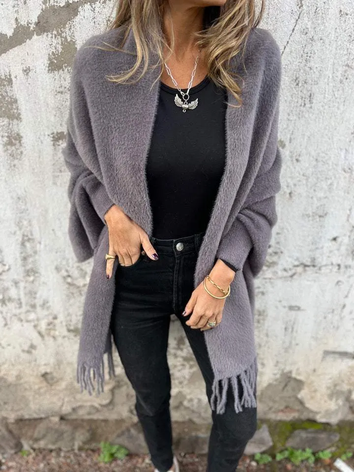 Avery™ - Elegant Long-Sleeved Wrap Sweater