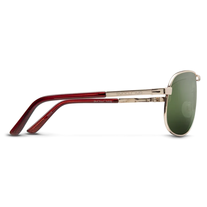 Aviator - Gold   Polarized Gray Green Lens