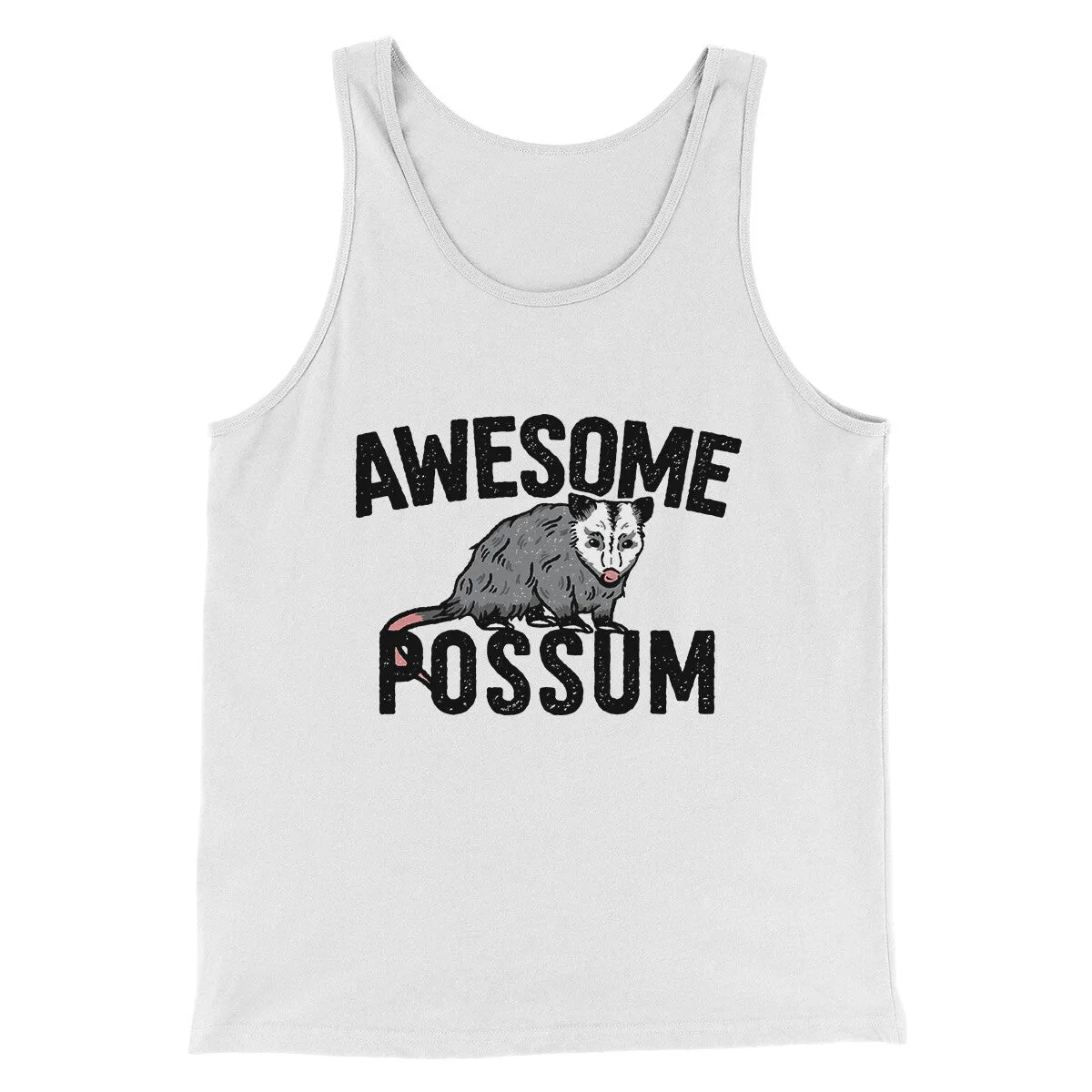 Awesome Possum Funny Men/Unisex Tank Top