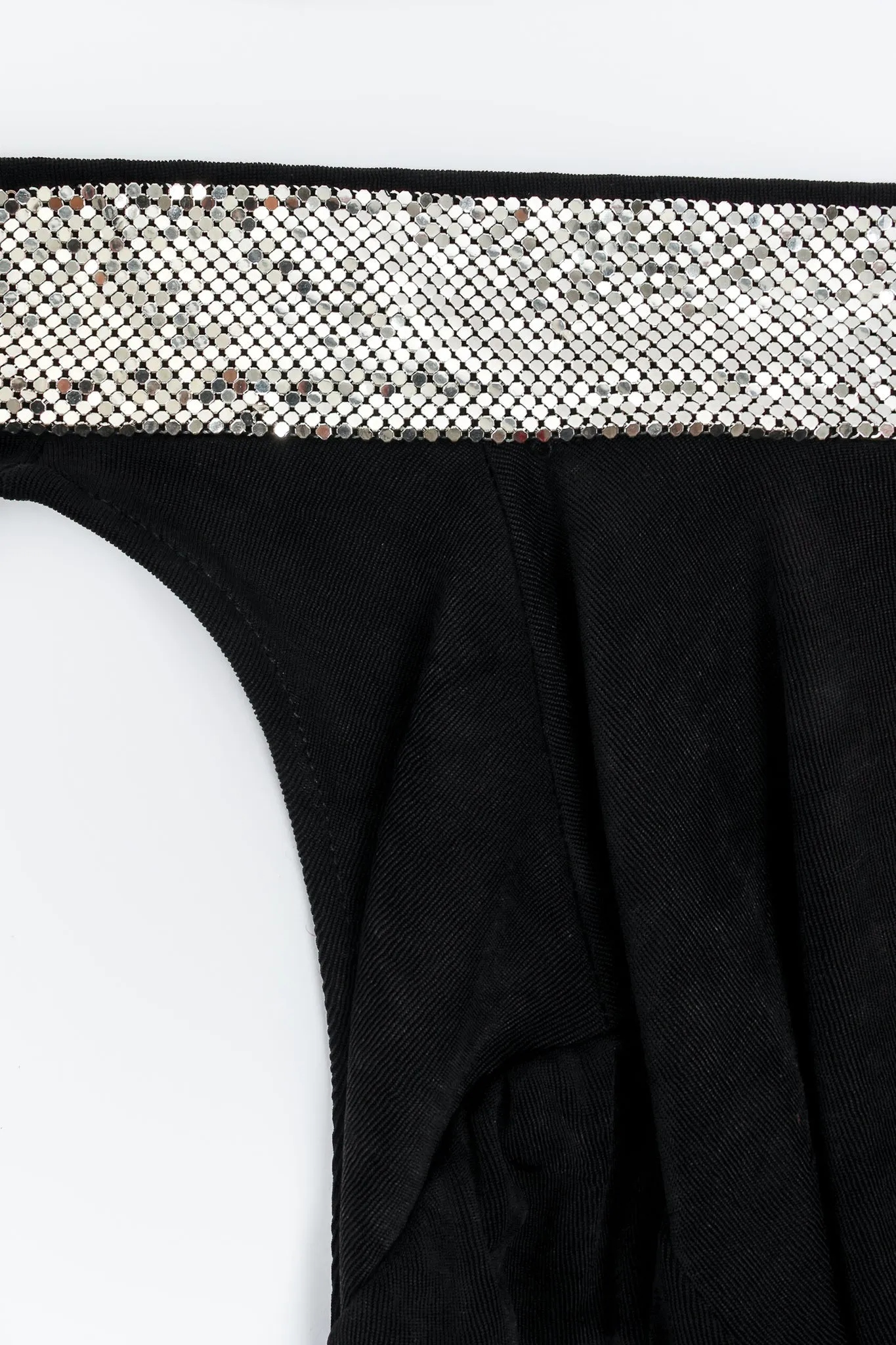 Backless Choker Plunge Wrap Dress II