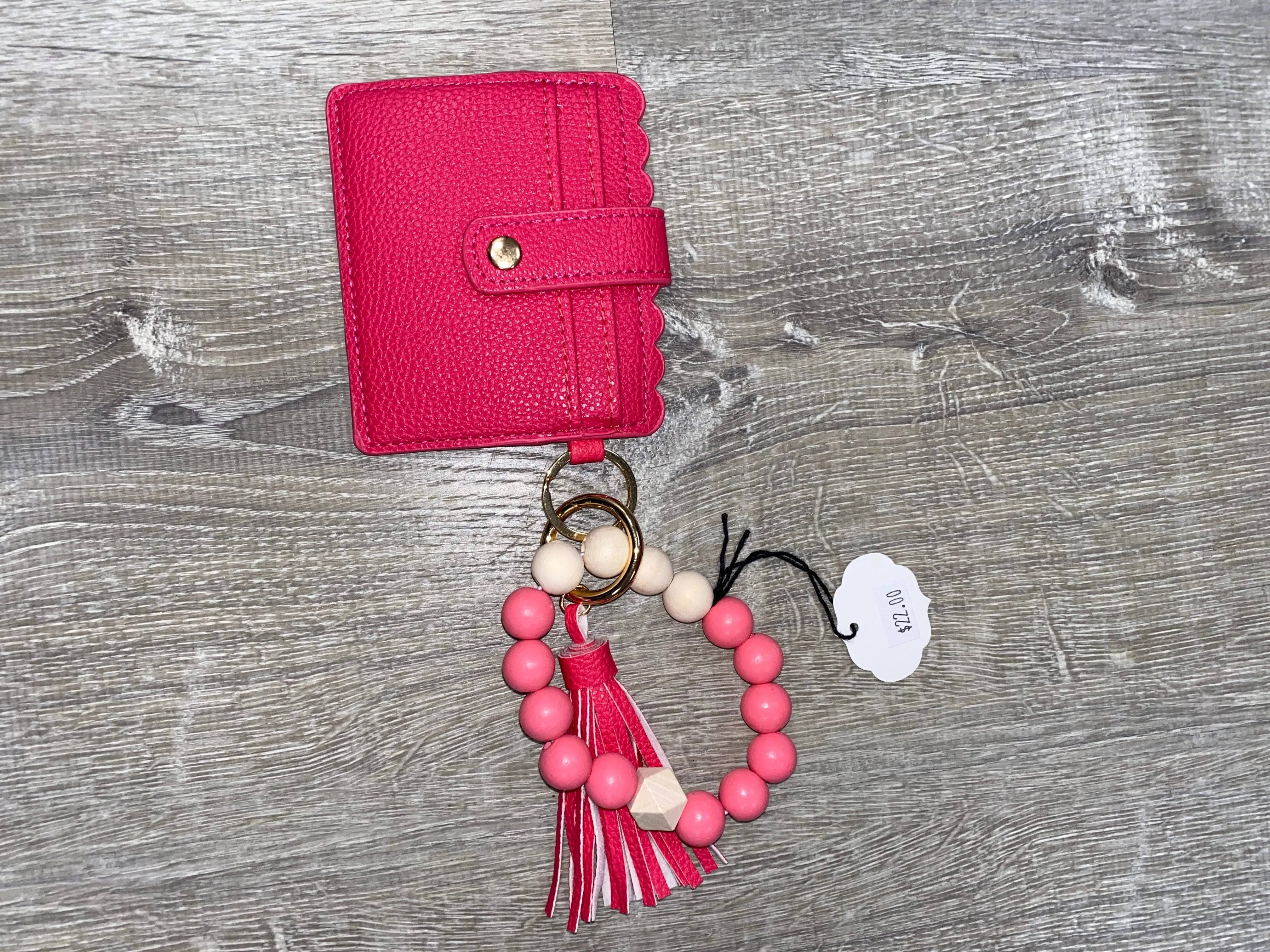 BEADED BANGLE WALLET