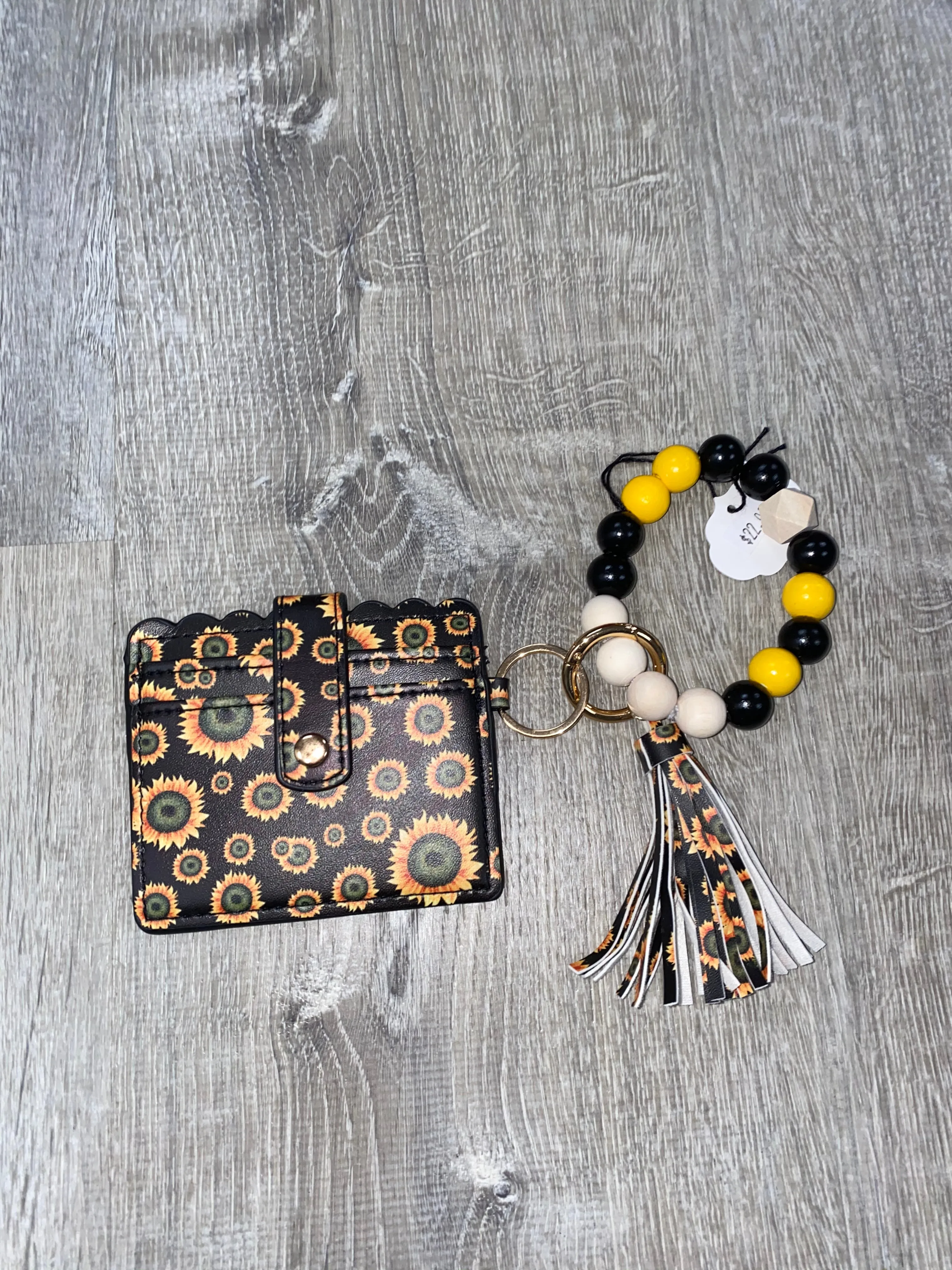 BEADED BANGLE WALLET