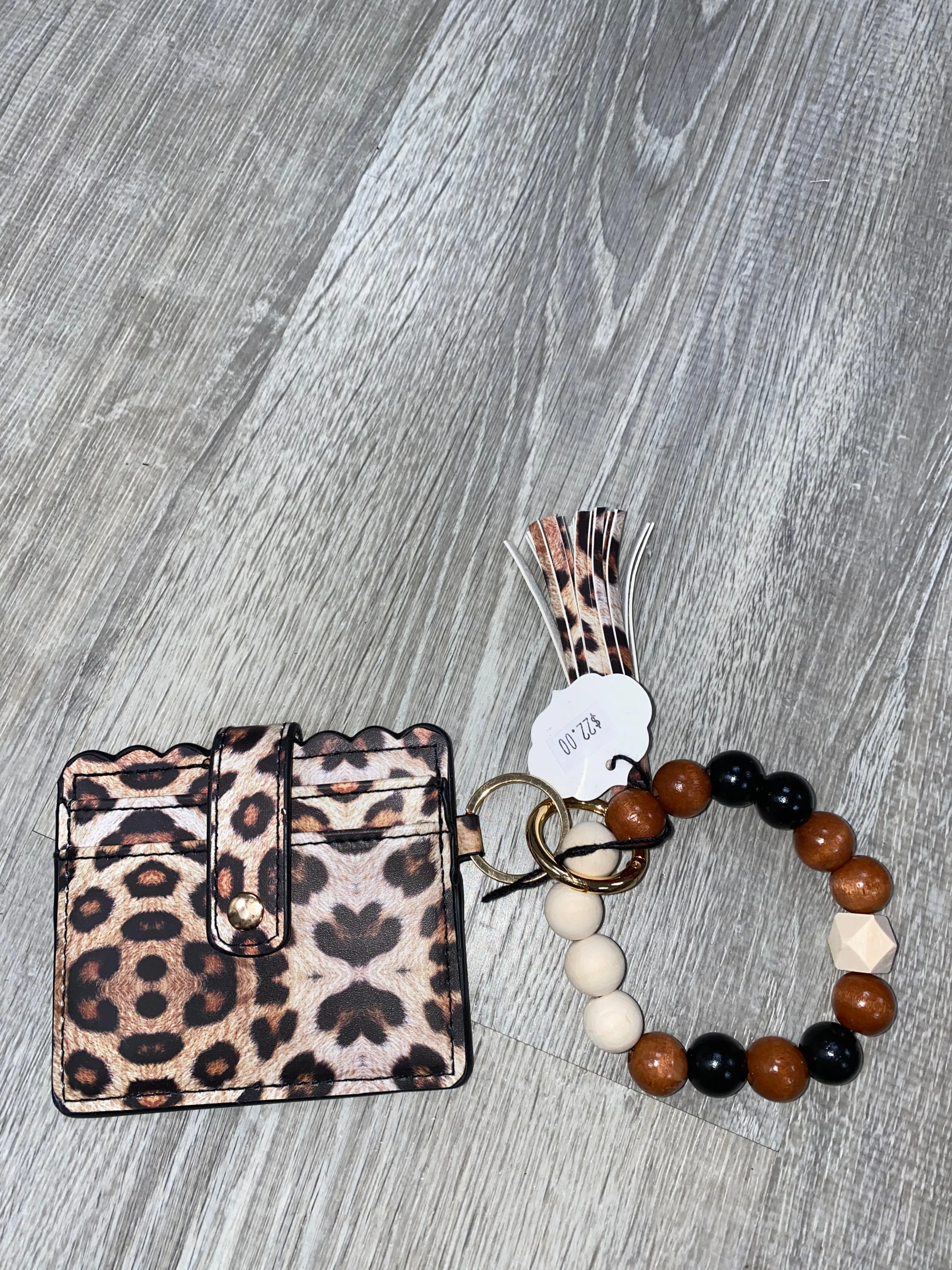 BEADED BANGLE WALLET