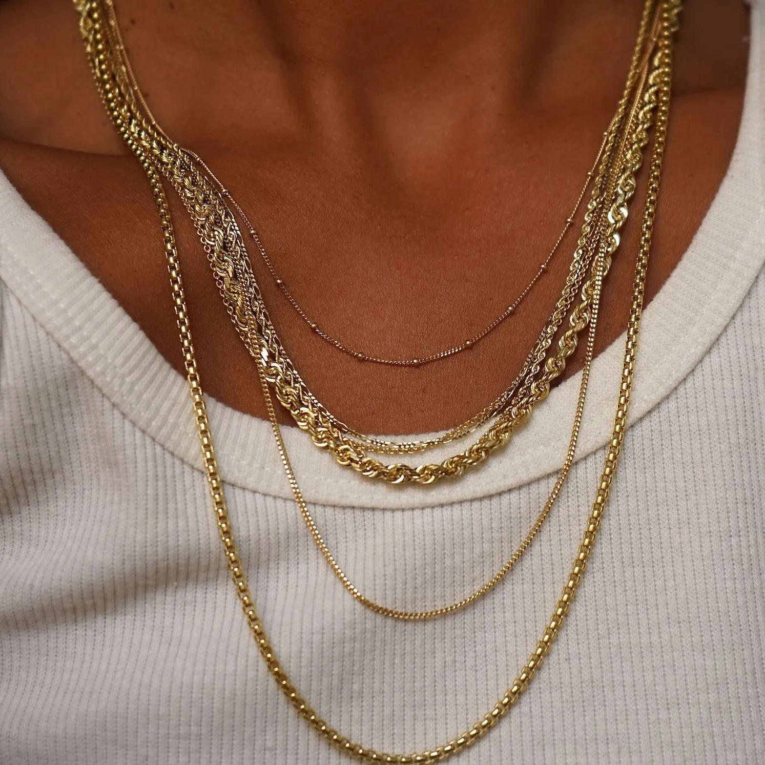 Beaded Essential Chain