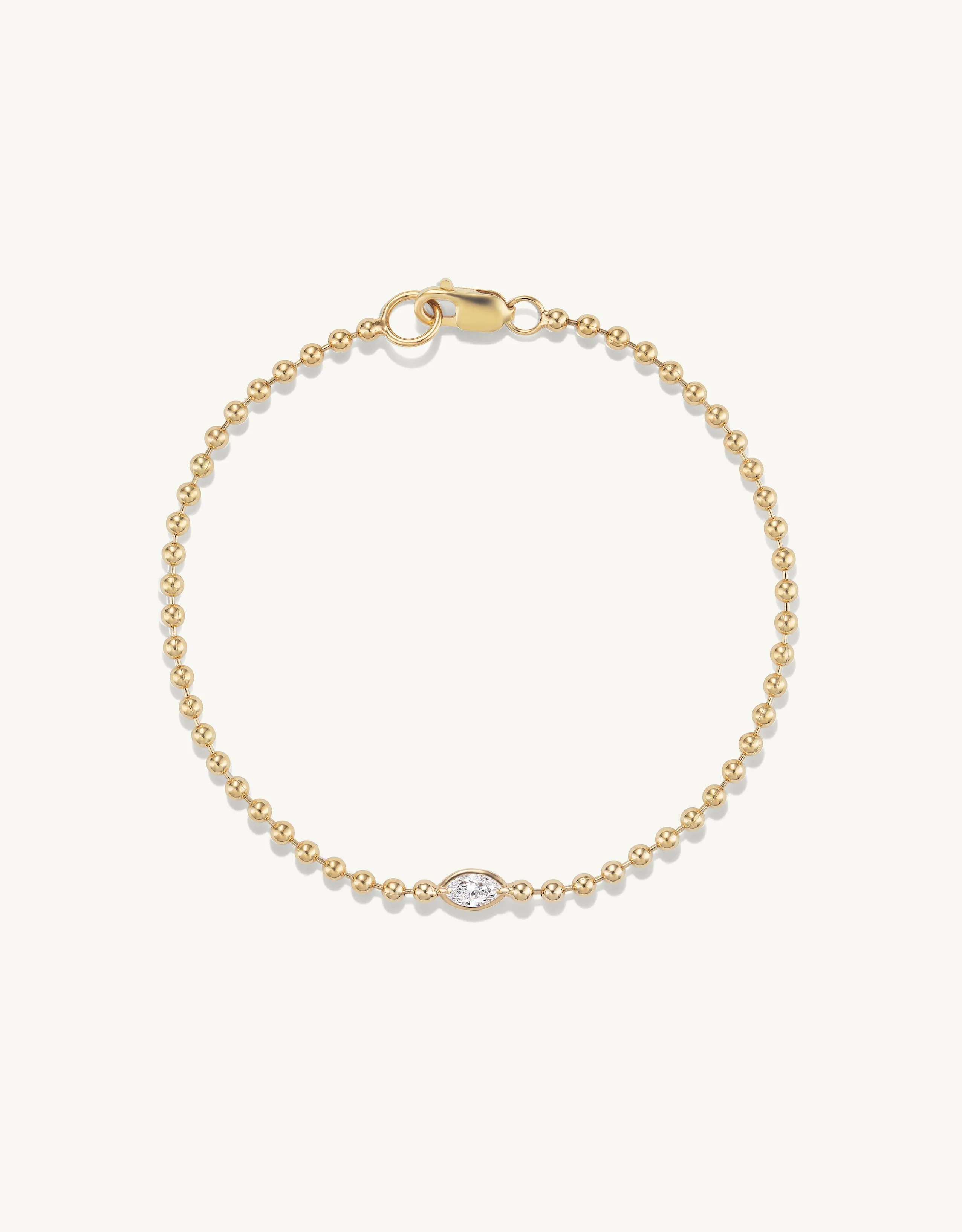 Beaded Marquise Bracelet