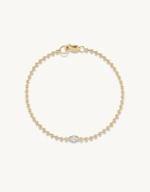 Beaded Marquise Bracelet