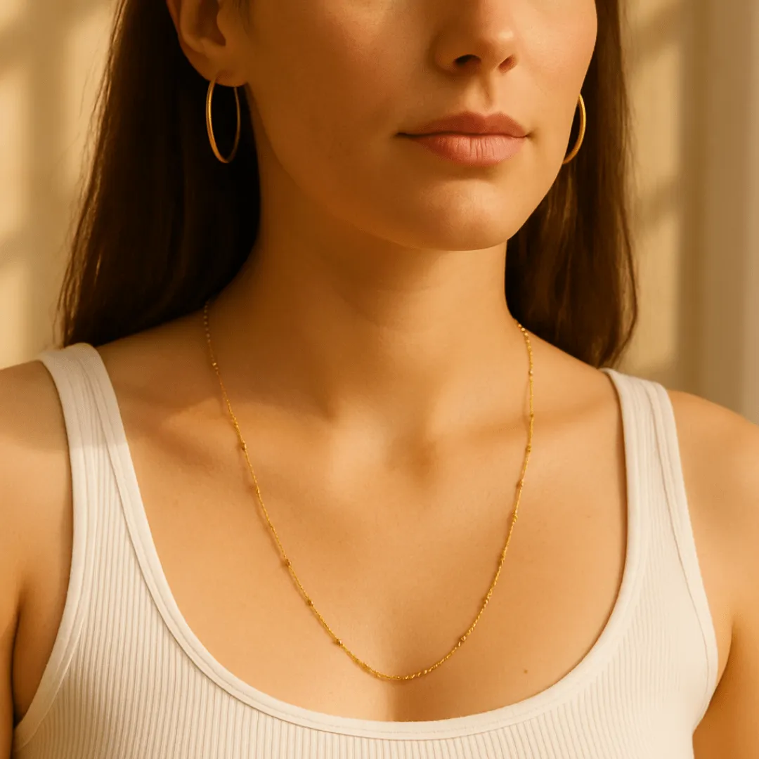 Beaded Satellite Chain