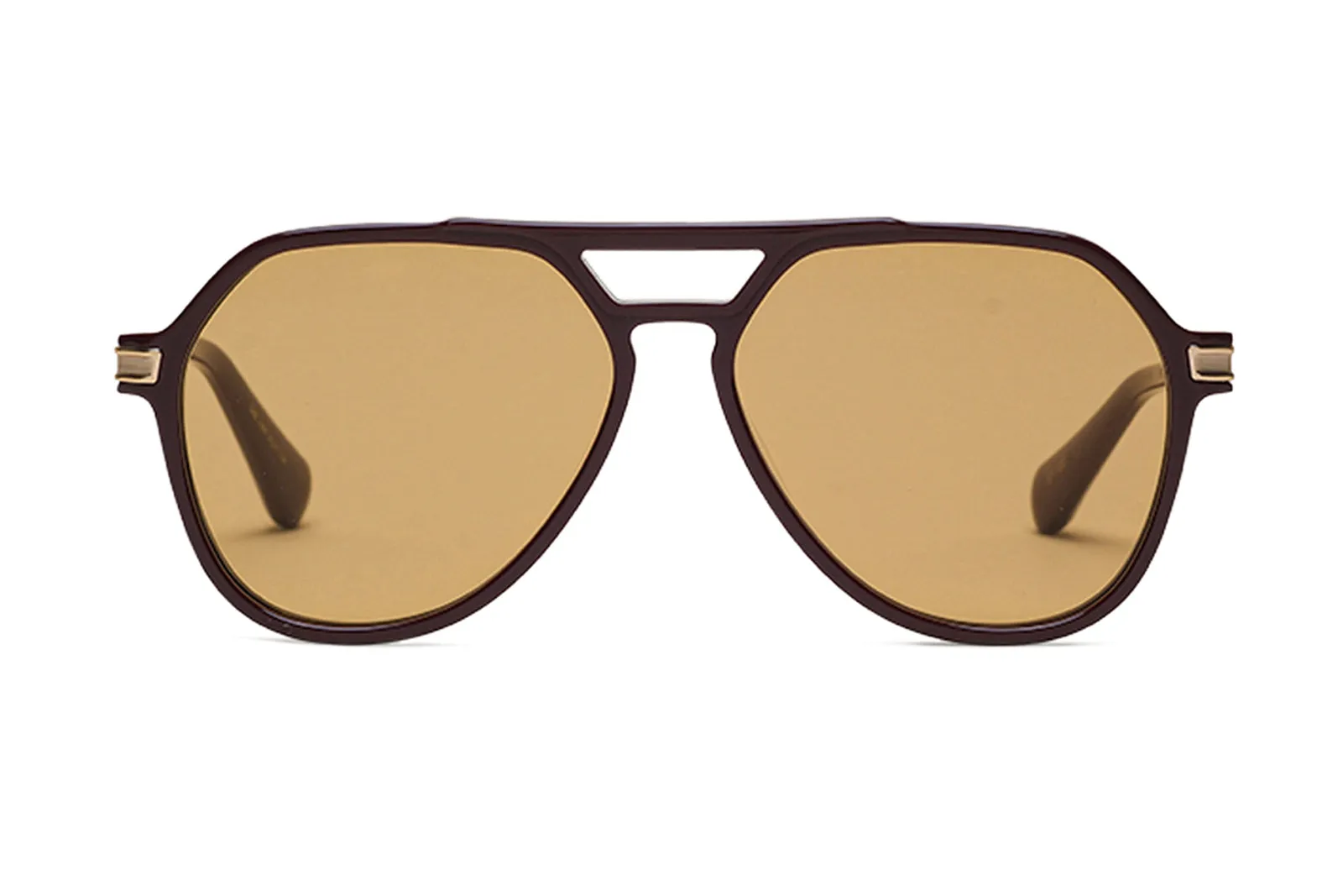 Bernau Sunglasses - Burgundy Yellow
