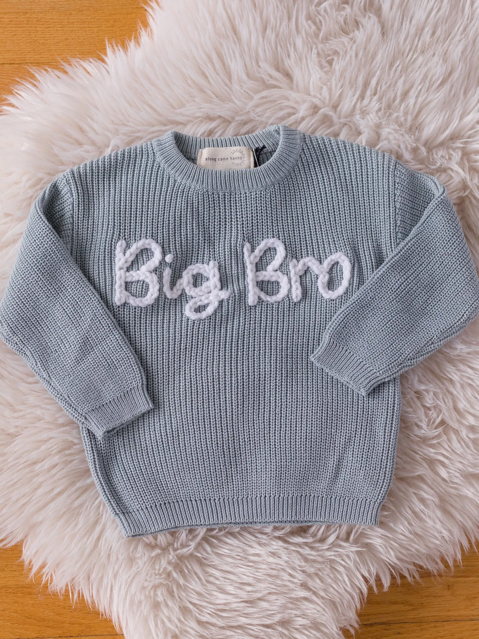 Big Bro  Knit Pullover || Blue
