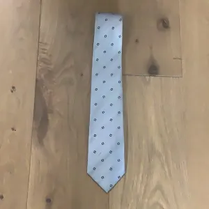 Big&Tall Zianetti Grey With Blue Squares Silk Tie